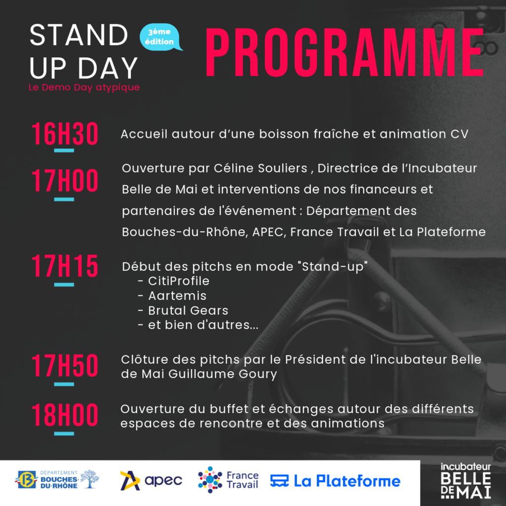 programme du Stand-up Day